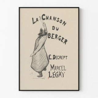 Poster The Shepherd's Song by Marcel Legay