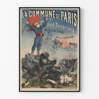 Poster The Paris Commune 1871 - Historic Wall Decoration