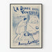 Vintage Poster The Belly Dance in Blue