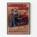 Vintage Poster The Young Lady of the Castle by Xavier de Montepin