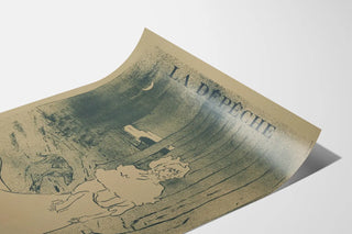 Vintage Poster La Dépêche - The Tocsin