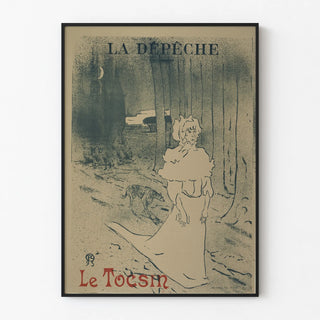 Vintage Poster La Dépêche - The Tocsin