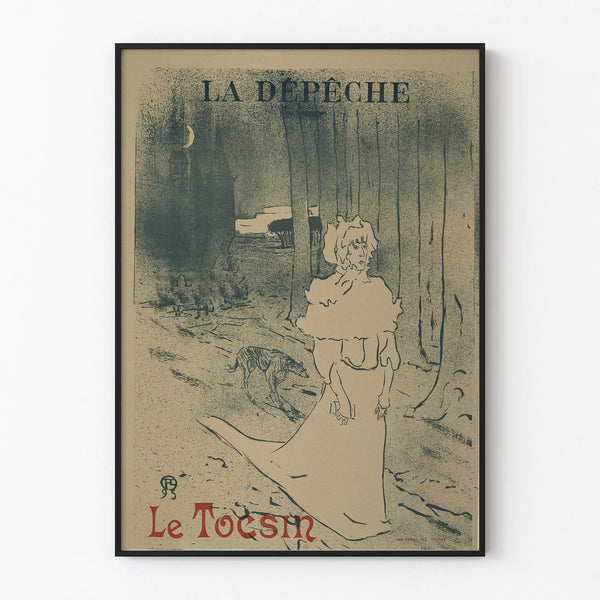 Vintage Poster La Dépêche - The Tocsin