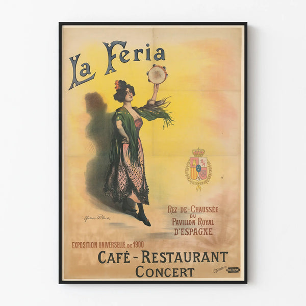 Vintage poster La Feria Exposition Universelle 1900