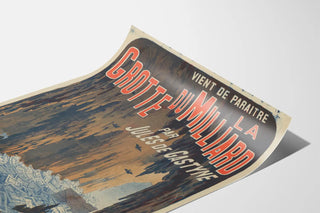 Vintage Poster of The Grotto of the Billion by Jules de Gastyne