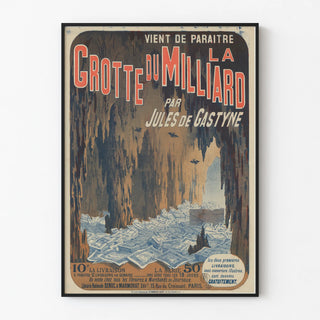 Vintage Poster of The Grotto of the Billion by Jules de Gastyne