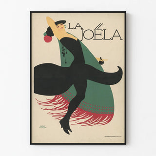 Vintage poster La Joéla by Julius Klinger