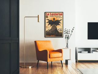 Vintage Poster La Lanterne Journal Républicain Anti-clerical