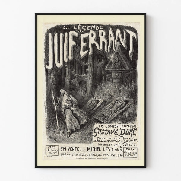 Vintage Poster The Legend of the Wandering Jew by Gustave Doré