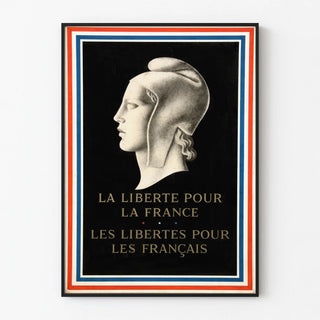 Wall Decoration Poster Liberty for France