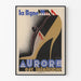 Vintage poster La Ligne Aurore Shoes - Art Deco and feminine elegance