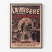 Vintage poster La Misère by Louise Michel