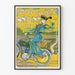 Vintage Poster of La Motocyclette Antoine