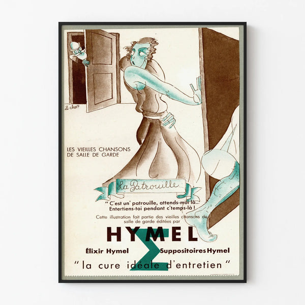 Vintage Poster The Patrol - Retro Wall Decoration Artem Legrand