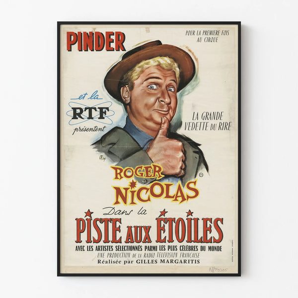 Vintage Poster Cirque Pinder The Star Arena Roger Nicolas