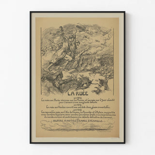 Historical Poster The Rush in 1914