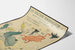 Vintage poster The Enraged Cow, illustrated newspaper
