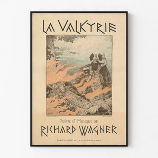 Decorative Poster The Valkyrie by Richard Wagner