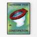 Vintage Poster Lactolaxine Fydau Constipation