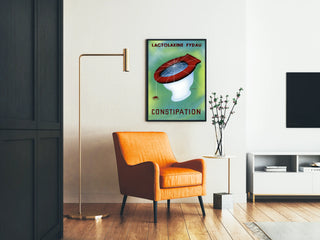 Vintage Poster Lactolaxine Fydau Constipation
