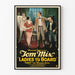 Vintage poster Ladies to Board, film with Tom Mix