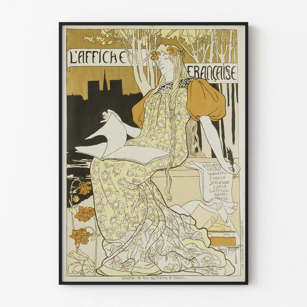Decorative Art Nouveau Poster "L'Affiche Française"