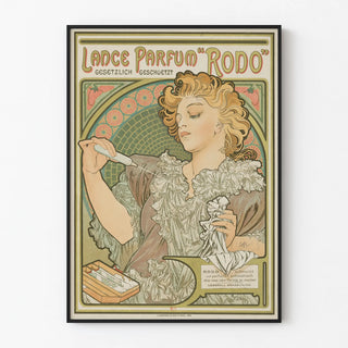 Art Nouveau Poster "Rodo" Perfume Launch