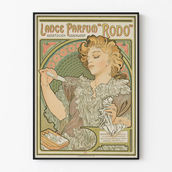 Art Nouveau Poster "Rodo" Perfume Launch