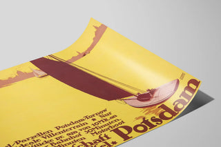 Vintage Poster of Potsdam Villa Parcel on the Kussel — artwork view
