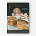 Vintage Poster for Farine Lang & Co. with Child and Assorted Breads