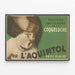 Vintage Poster L’Aquintol Whooping Cough Treatment Petit Mialhe — framed artwork on a wall