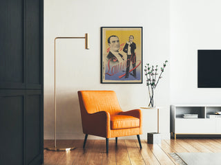 Vintage Lauvald style Art Deco poster