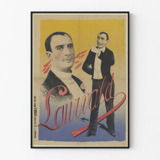 Vintage Lauvald style Art Deco poster