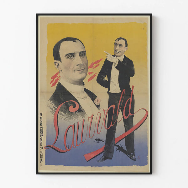 Vintage Lauvald style Art Deco poster