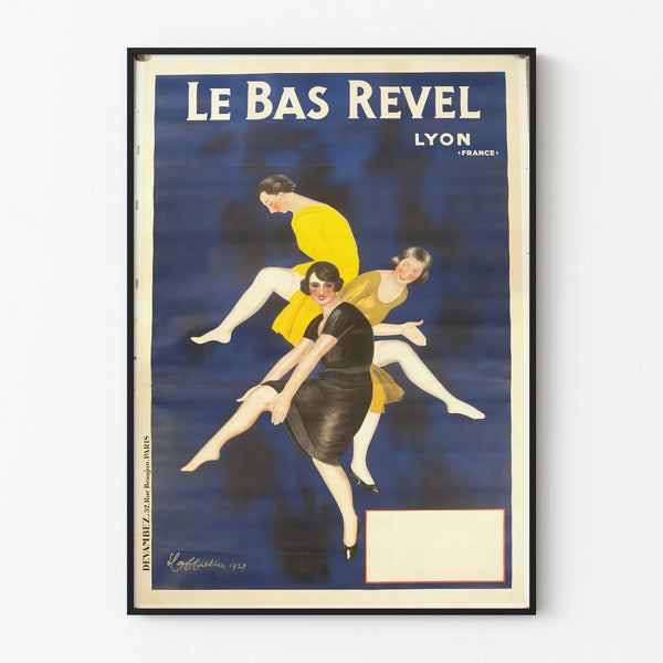 Vintage Poster Le Bas Revel Lyon 1929