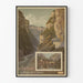 Vintage Poster of the Gorges of the Bourne - Le Dauphiné