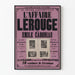 Vintage poster L'Affaire Le Rouge by Émile Gaboriau