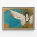 Art Nouveau Poster 'The Musical Guide' by Henri Meunier — framed artwork on a wall
