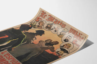 Vintage poster The Emperor's Spy, epic historical novel