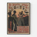 Vintage poster The Emperor's Spy, epic historical novel