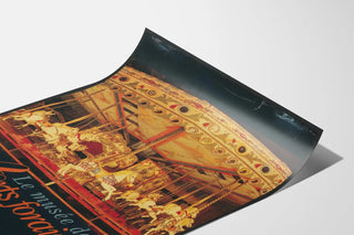 Vintage poster of the Museum of Fairground Arts - Antique carousel