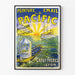 Vintage Poster Painting Email Le Pacific Cadot Brothers Lyon