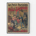 Vintage poster Le Petit Parisien The Wild Girl by Jules Mary