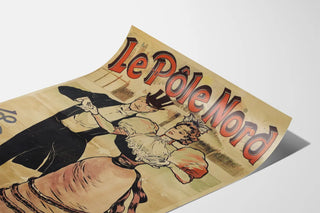 Vintage Poster of the North Pole - 18 Rue de Clichy