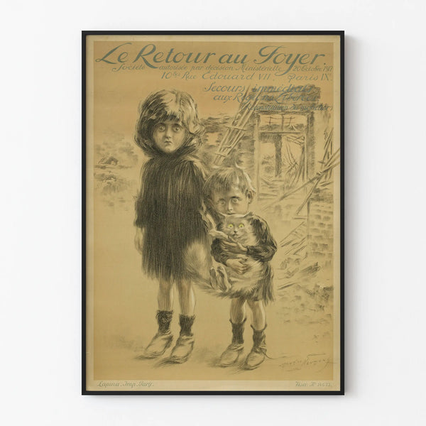 Vintage Poster The Homecoming - Historic Wall Decoration