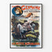Vintage poster The Secret of Germaine by Louis Boussenard