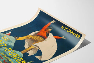 Vintage Poster Le Trait d'Union Franco-Italien