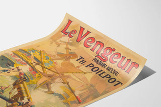 Vintage poster The Avenger - National Panorama Champs-Élysées