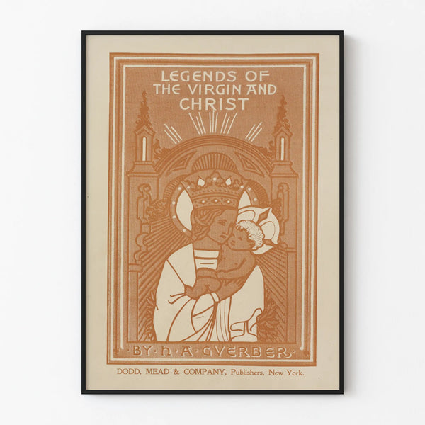 Artistic Poster Legends of the Virgin and Christ vintage