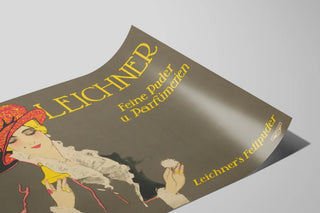Vintage Poster Leichner Powder and Perfume — artwork view